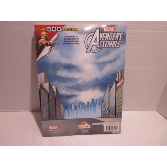 Marvel Avengers Assemble Giant Coloring & Activity Book With Over 500 Stickers - Picture 2 of 8